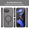 Techsuit - HaloFrost II MagSafe tok - Google Pixel 9a - Fekete