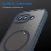 Techsuit - HaloFrost II MagSafe tok - Google Pixel 9a - Sötétkék