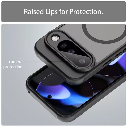 Techsuit - HaloFrost II MagSafe tok - Google Pixel 10 - Fekete