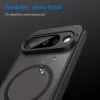 Techsuit - HaloFrost II MagSafe tok - Google Pixel 10 - Fekete