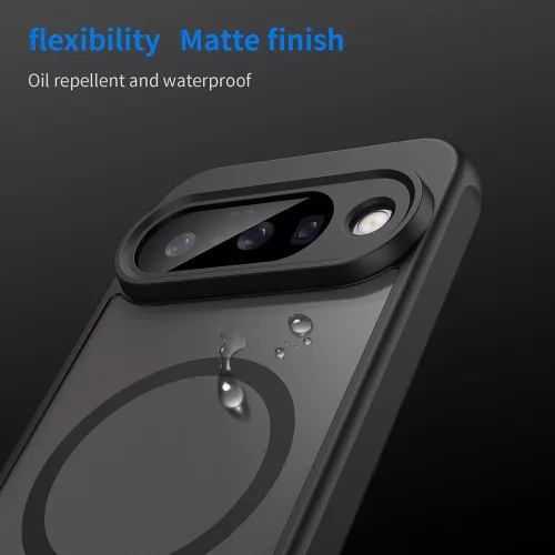 Techsuit - HaloFrost II MagSafe tok - Google Pixel 10 - Fekete