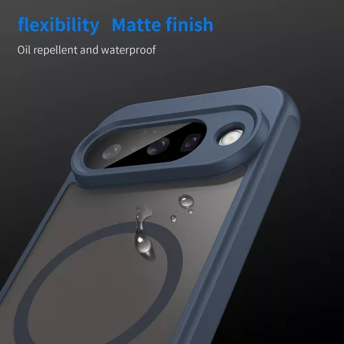 Techsuit - HaloFrost II MagSafe tok - Google Pixel 10 - Sötétkék