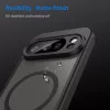 Techsuit - HaloFrost II MagSafe tok - Google Pixel 10 Pro - Fekete