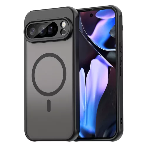 Techsuit - HaloFrost II MagSafe tok - Google Pixel 10 Pro XL - Fekete