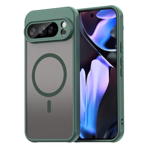 Techsuit - HaloFrost II MagSafe tok - Google Pixel 10 Pro XL - Zöld