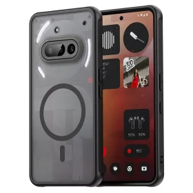   Techsuit - HaloFrost II MagSafe tok - Nothing Phone (3a) - Fekete