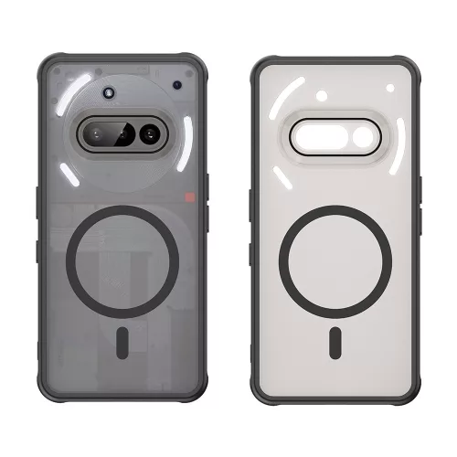 Techsuit - HaloFrost II MagSafe tok - Nothing Phone (3a) - Fekete