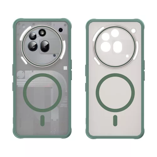 Techsuit - HaloFrost II MagSafe tok - Nothing Phone (3a) Pro - Zöld