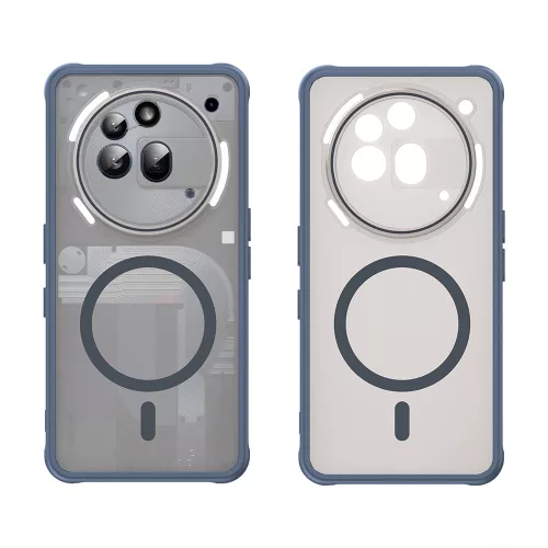 Techsuit - HaloFrost II MagSafe tok - Nothing Phone (3a) Pro - Sötétkék
