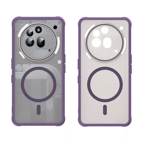Techsuit - HaloFrost II MagSafe tok - Nothing Phone (3a) Pro - Lila