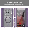 Techsuit - HaloFrost II MagSafe tok - Nothing Phone (3a) Pro - Lila