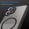 Techsuit - HaloFrost II MagSafe tok - Nothing CMF Phone 2 Pro - Fekete