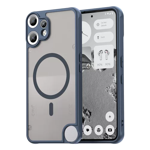 Techsuit - HaloFrost II MagSafe tok - Nothing CMF Phone 2 Pro - Sötétkék