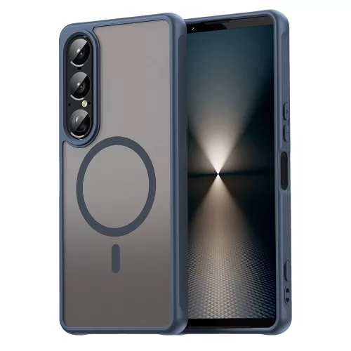 Techsuit - HaloFrost II MagSafe tok - Sony Xperia 1 VII - Sötétkék