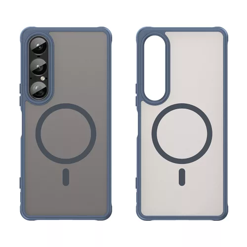 Techsuit - HaloFrost II MagSafe tok - Sony Xperia 1 VII - Sötétkék