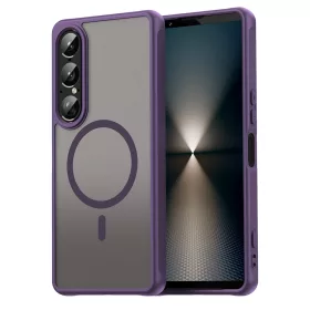   Techsuit - HaloFrost II MagSafe tok - Sony Xperia 1 VII - Lila
