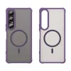Techsuit - HaloFrost II MagSafe tok - Sony Xperia 1 VII - Lila