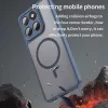 Techsuit - HaloFrost II MagSafe tok - Motorola Edge 60 / 60 Fusion - Sötétkék