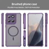 Techsuit - HaloFrost II MagSafe tok - Motorola Edge 60 / 60 Fusion - Lila