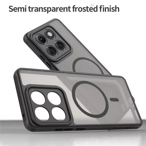 Techsuit - HaloFrost II MagSafe tok - Motorola Edge 60 Pro - Fekete