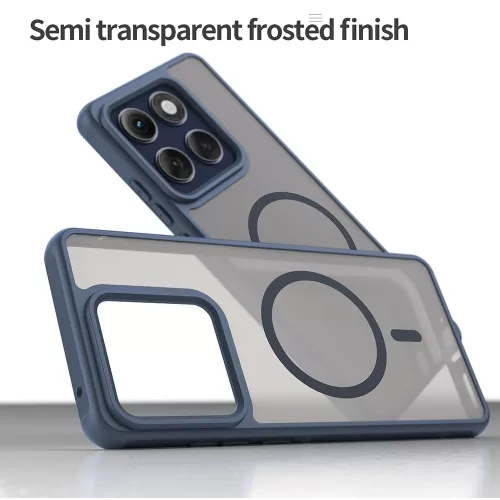 Techsuit - HaloFrost II MagSafe tok - Motorola Edge 60 Pro - Sötétkék