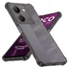 Techsuit - Shockproof Átlátszó Ütésálló Szilikon tok - Xiaomi Poco M7 Pro 5G - Átlátszó fekete