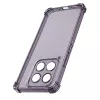 Techsuit - Shockproof Átlátszó Ütésálló Szilikon tok - Motorola Edge 60 / Edge 60 Fusion - Átlátszó fekete