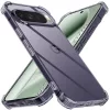 Techsuit - Shockproof Átlátszó Ütésálló Szilikon tok - Google Pixel 10 Pro XL - Átlátszó fekete