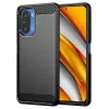 Techsuit - Carbon szilikon tok - Xiaomi Mi 11i / Poco F3 - Fekete