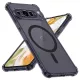 Techsuit - Schockproof Átlátszó Szilikon Magsafe tok - Google Pixel 9 Pro XL - Átlátszó fekete