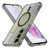 Techsuit - Schockproof Átlátszó Szilikon Magsafe tok - Samsung Galaxy A35 5G - Átlátszó fekete