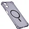 Techsuit - Schockproof Átlátszó Szilikon Magsafe tok - Samsung Galaxy A07 4G - Átlátszó fekete