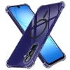 Techsuit - Shockproof Átlátszó Szilikon Magsafe tok - Samsung Galaxy A17 5G / A17 4G - Átlátszó fekete