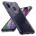 Techsuit - Shockproof Átlátszó Ütésálló Szilikon tok - Samsung Galaxy A40 - Átlátszó fekete