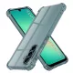 Techsuit - Shockproof Átlátszó Ütésálló Szilikon tok - Samsung Galaxy A26 5G - Átlátszó fekete