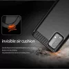 Techsuit - Carbon szilikon tok - Xiaomi Redmi 9T / Redmi 9 Power - Fekete