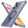 Techsuit - Schockproof Átlátszó Szilikon Magsafe tok - Honor 400 Pro - Átlátszó fekete