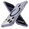 Techsuit - Shockproof Átlátszó Szilikon Magsafe tok - iPhone 17 Pro - Átlátszó fekete