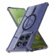 Techsuit - Schockproof Átlátszó Szilikon Magsafe tok - Motorola Edge 60 / Edge 60 Fusion - Átlátszó fekete
