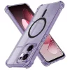 Techsuit - Schockproof Átlátszó Szilikon Magsafe tok - Oppo Reno13 F 4G / Reno13 F 5G / Reno13 FS 5G - Átlátszó fekete