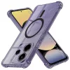Techsuit - Schockproof Átlátszó Szilikon Magsafe tok - Xiaomi Redmi Note 14 4G (Standard) - Átlátszó fekete