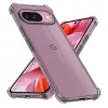 Techsuit - Shockproof Átlátszó Ütésálló Szilikon tok - Google Pixel 9 - Átlátszó fekete