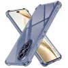 Techsuit - Shockproof Átlátszó Ütésálló Szilikon tok - Honor 200 - Átlátszó fekete