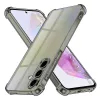 Techsuit - Shockproof Átlátszó Ütésálló Szilikon tok - Samsung Galaxy A35 5G - Átlátszó fekete