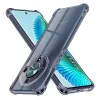 Techsuit - Shockproof Átlátszó Ütésálló Szilikon tok - Honor Magic6 Lite - Átlátszó fekete