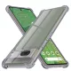 Techsuit - Shockproof Átlátszó Ütésálló Szilikon tok - Google Pixel 7 - Átlátszó fekete