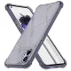 Techsuit - Shockproof Átlátszó Ütésálló Szilikon tok - Nothing Phone (1) - Átlátszó fekete
