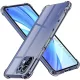 Techsuit - Shockproof Átlátszó Ütésálló Szilikon tok - Xiaomi Mi 11 Lite 4G / Mi 11 Lite 5G / 11 Lite 5G NE - Átlátszó fekete