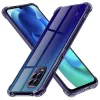 Techsuit - Shockproof Átlátszó Ütésálló Szilikon tok - Xiaomi Mi 10 Lite - Átlátszó fekete