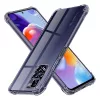 Techsuit - Shockproof Átlátszó Ütésálló Szilikon tok - Xiaomi Redmi Note 11 Pro+ 5G - Átlátszó fekete